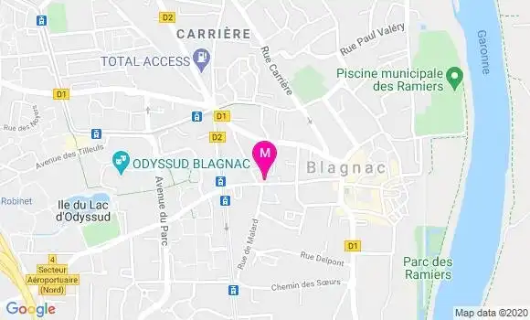 Localisation Dr Jean Marc Queyreau