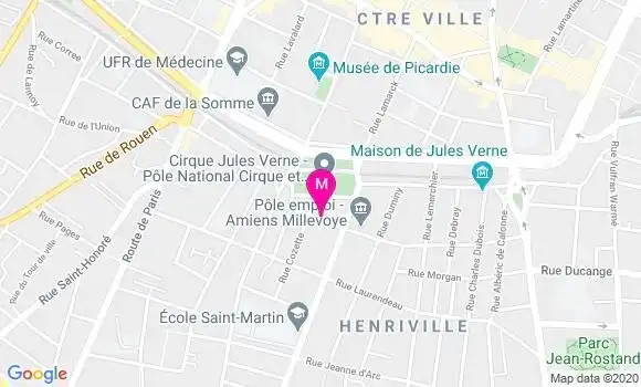 Localisation Dr Sylvie Cene