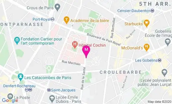 Localisation Dr Damien Levoir