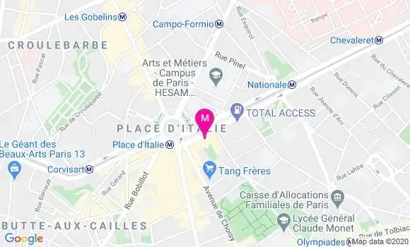Localisation Dr Gilles Moreau