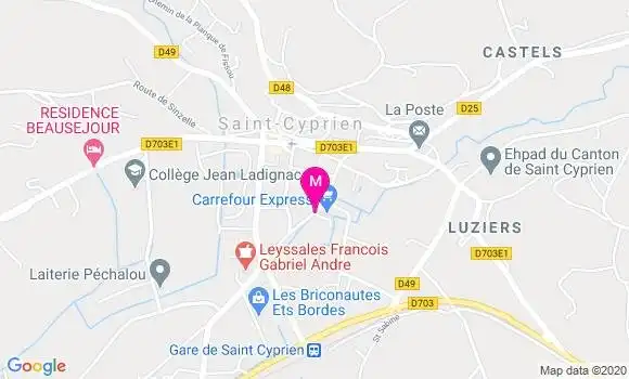 Localisation Dr Laurent Rondeau