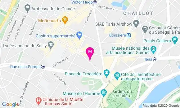 Localisation Dr Hugues Thauvin