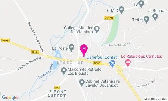 Localisation Dr Marc Perbost