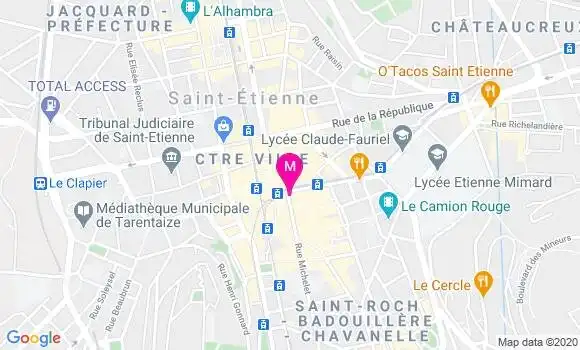Localisation Dr Marie Paule Vincent