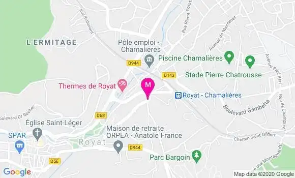 Localisation Dr Philippe Vinckel