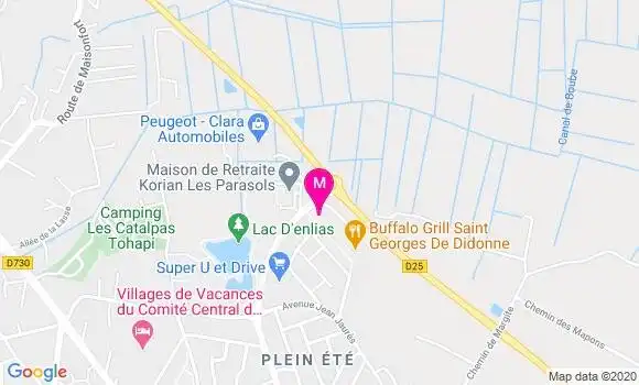 Localisation Dr Xavier Jost