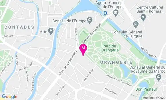 Localisation Dr Philippe Sonntag