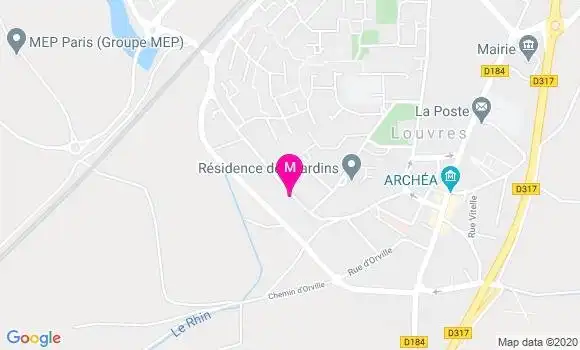 Localisation Dr Evelyne Taquet Louineau