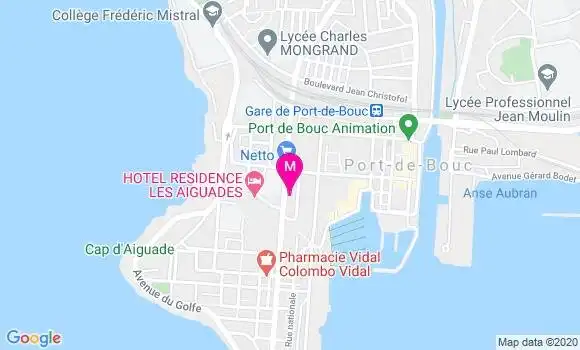 Localisation Dr Marc Ginouvier