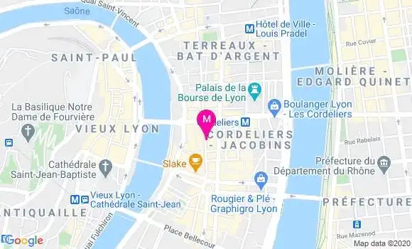 Localisation Dr Michel Aubert