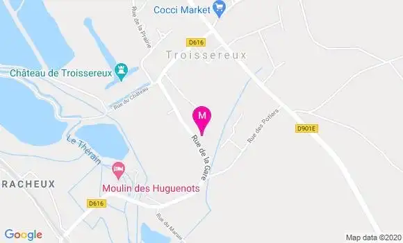Localisation Dr Sonia Rochard Drouard
