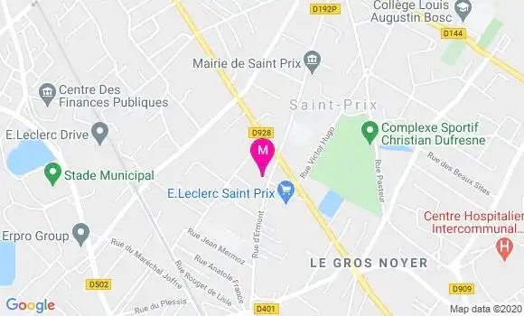 Localisation Dr Vincent Jacquier
