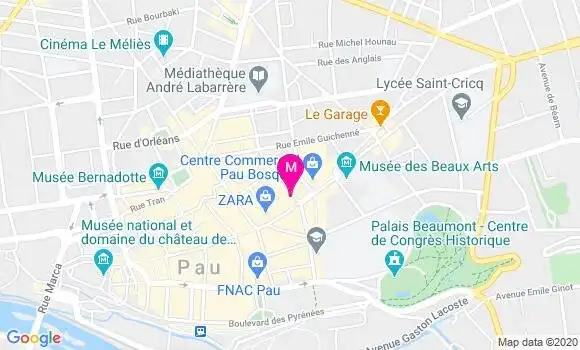 Localisation Dr Philippe Laclau