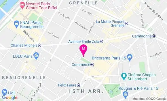 Localisation Dr Jean Luc Emery