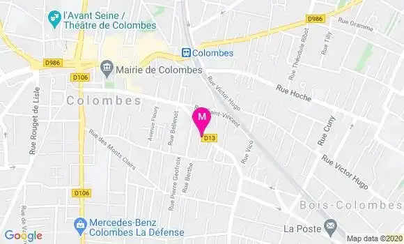 Localisation Dr Marie José Da Cunha Loubies
