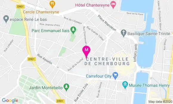 Localisation Dr Pierre Le Goubey