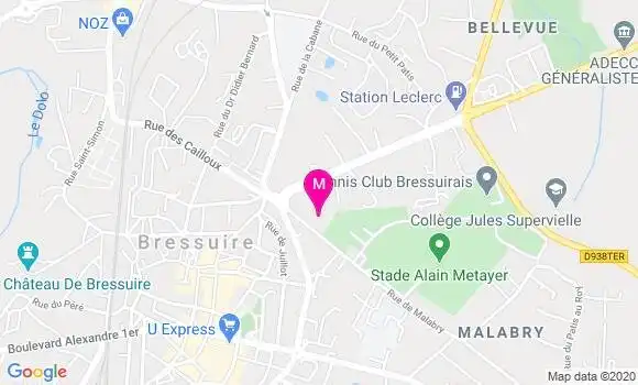 Localisation Dr Larvi Ouali