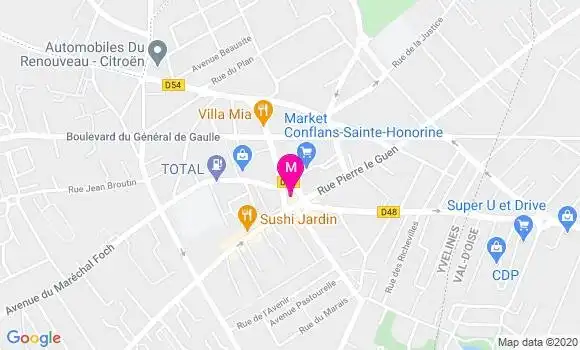 Localisation Dr Jean Marc Bourguignon