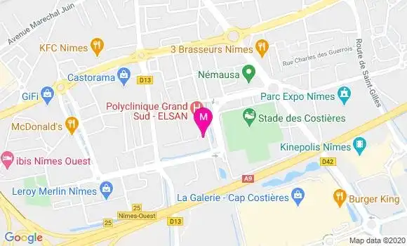 Localisation Dr Philippe Jacob