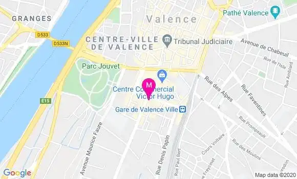 Localisation Dr Daniel Augrain