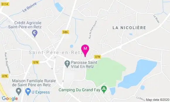 Localisation Dr Frank Grimaud