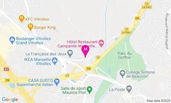 Localisation Dr Laurence Marandat Rouche