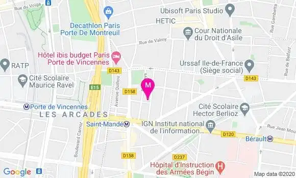 Localisation Dr Pierre Andre