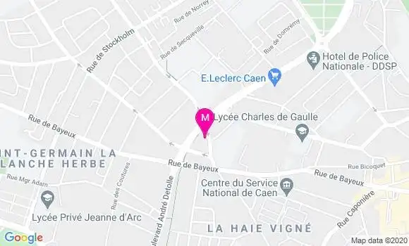 Localisation Dr Philippe Lorteau