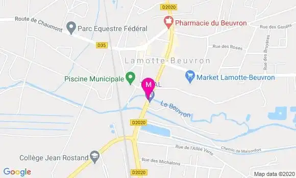 Localisation Dr Jean Pierre Baroin