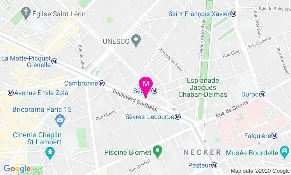 Localisation Dr Alain Donnars