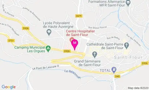 Localisation Dr Emmanuel Laurain
