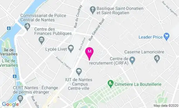 Localisation Dr Pascale Canfrère