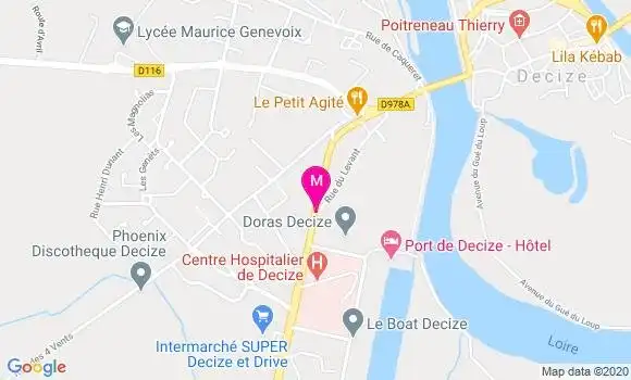 Localisation Dr Alexandre Marwan Teche