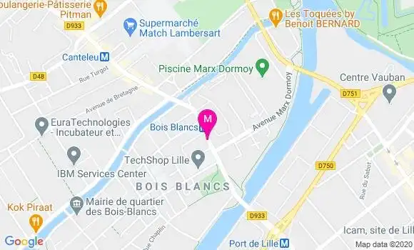 Localisation Dr Arnaud Bourguet