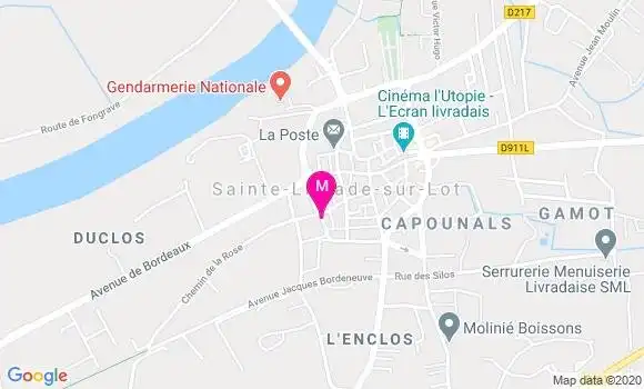 Localisation Dr Gilles Vialens