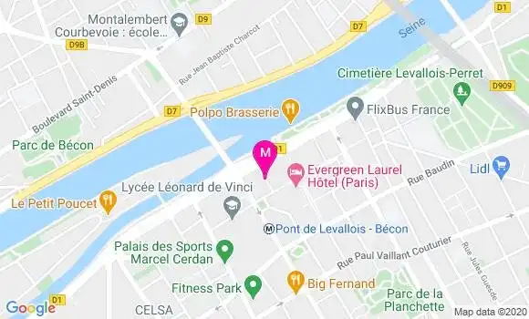 Localisation Dr Philippe Haccoun