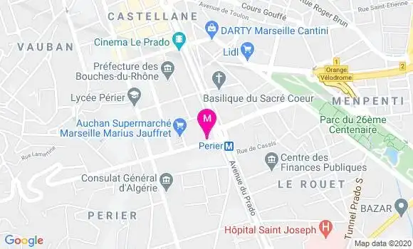 Localisation Dr Jean Marc Bacri