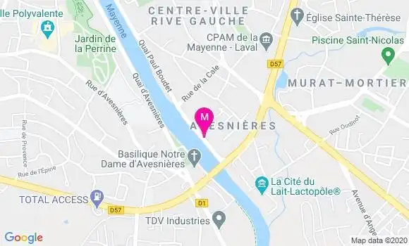 Localisation Dr Olivier Duval