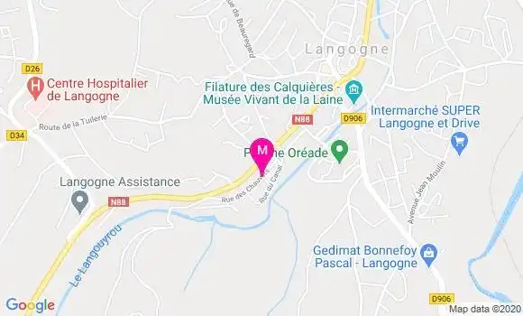 Localisation Dr Corinne Malet