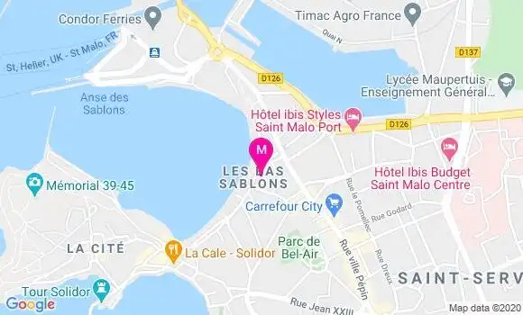 Localisation Dr Hubert Laine