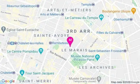 Localisation Dr Patrick Vinois
