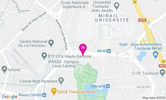 Localisation Dr Farida Ouabbache Dahmane