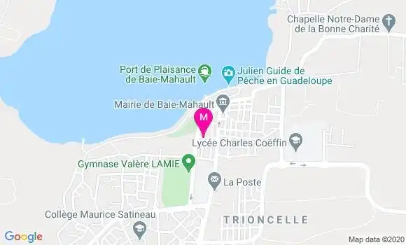 Localisation Dr Nicole Saint Charles