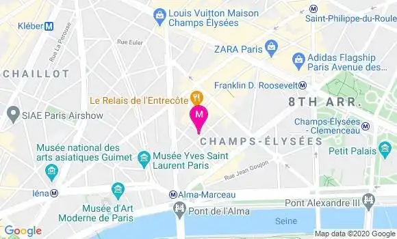 Localisation Dr Thierry Lafitte