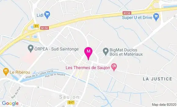 Localisation Dr Olivier Dubois