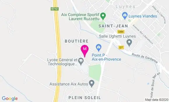 Localisation Dr Eric Pellegrin