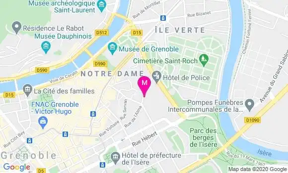Localisation Dr Nathalie Chatenay