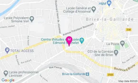 Localisation Dr Caroline Lavignac