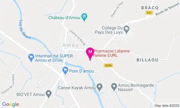 Localisation Dr Matthieu Lalanne