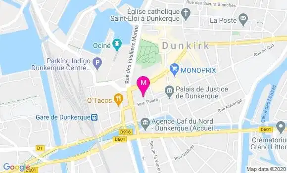 Localisation Dr Philippe Prades